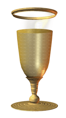 glass-gold-deco-minou52 - 免费PNG