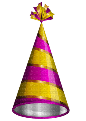 Kaz_Creations Birthday Party Hat - gratis png