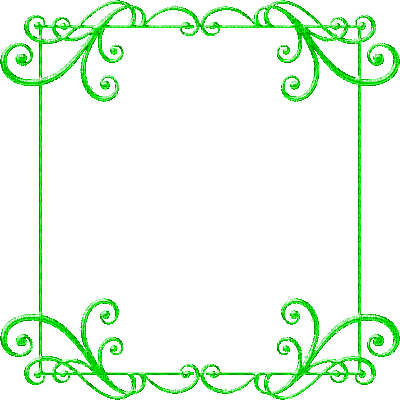 Frame, Frames, Green - Jitter.Bug.Girl - Zdarma animovaný GIF