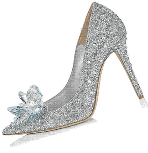 silver shoe - png gratuito