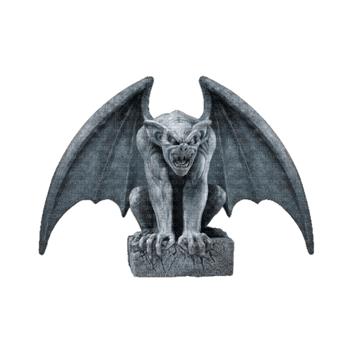 kikkapink deco scrap stone demon - PNG gratuit