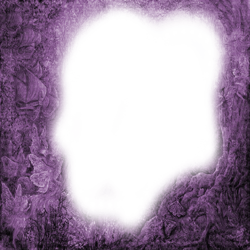 Y.A.M._Fantasy frame purple - png ฟรี
