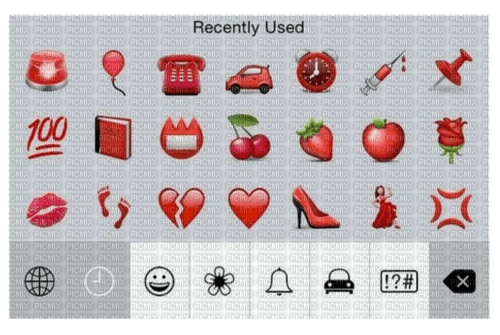Recently used emoji - 免费PNG