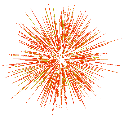 Kaz_Creations Colours Firework Fireworks Animated - Ingyenes animált GIF