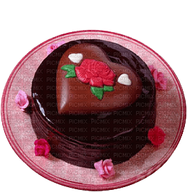 ✶ Valentine's Day Cake {by Merishy} ✶ - zdarma png