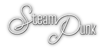 soave text steampunk  white - png gratis