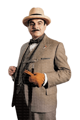 Hercule Poirot - png ฟรี