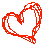 rainbow heart - Бесплатный анимированный гифка