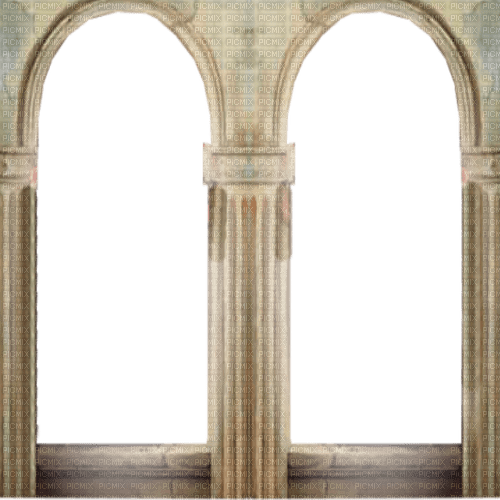 vintage arches background - PNG gratuit