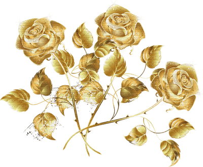 rose dorée.Cheyenne63 - darmowe png