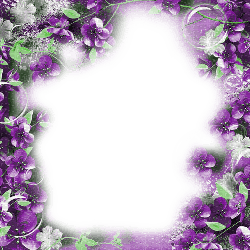 Frame.Purple - By KittyKatLuv65 - Free PNG