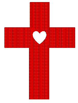 Cross, Crosses, Religious, God, Jesus, Easter, Red, Deco, Decoration, GIF Animation - Jitter.Bug.Girl - Бесплатный анимированный гифка