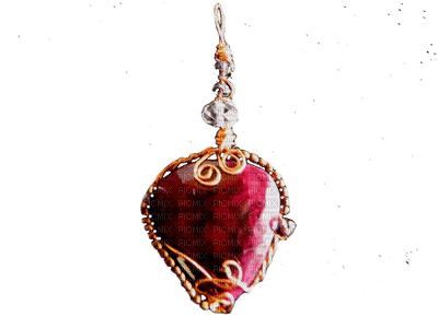 Strawberry Red Gold Deco -  Bogusia - PNG gratuit