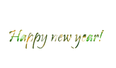 Kaz_Creations Happy New Year Deco Text - Free PNG