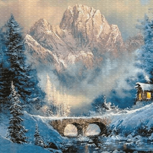 Rena Winter Background - безплатен png