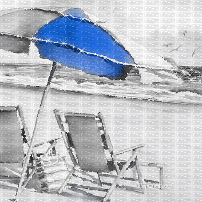 soave background animated summer beach umbrella - Бесплатный анимированный гифка