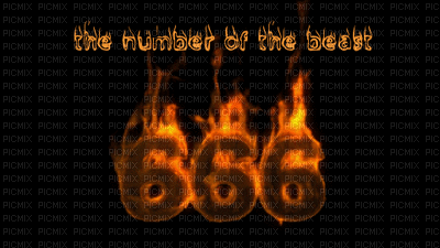 666 - GIF animasi gratis