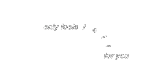 Only fools fall for you text [Basilslament] - Free PNG