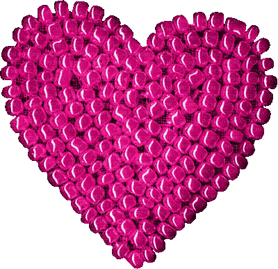 Kaz_Creations Deco  Beads Heart Love  Colours - GIF animate gratis