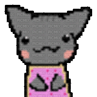 nyan cat licky - Free animated GIF