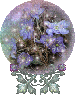 Sphere flowers laurachan - Бесплатни анимирани ГИФ