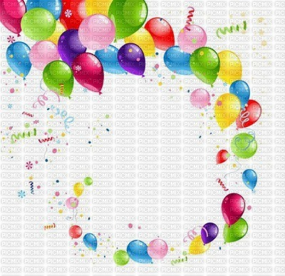 chantalmi fond ballon anniversaire - Free PNG