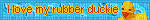 rubber ducky - Gratis animeret GIF