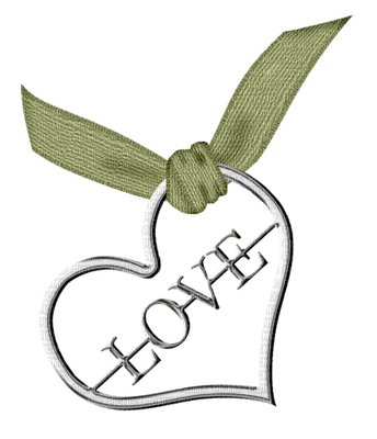 Kaz_Creations Deco Scrap Hanging Dangly Things Ribbons Heart Love Colours - 無料png