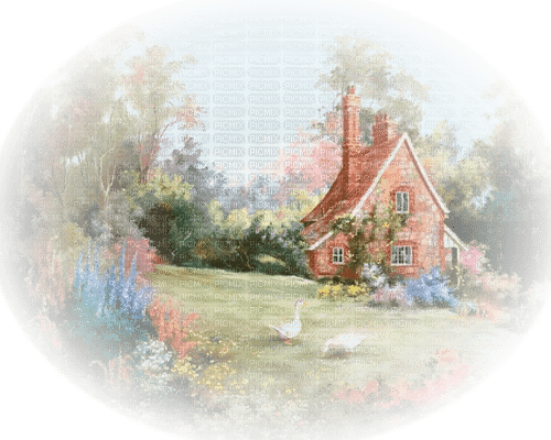 spring house background - безплатен png