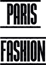 Paris Fashion Text Black - Bogusia - PNG gratuit