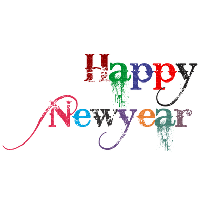 Happy New Year - ingyenes png