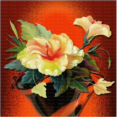 background animated flowers - Gratis geanimeerde GIF