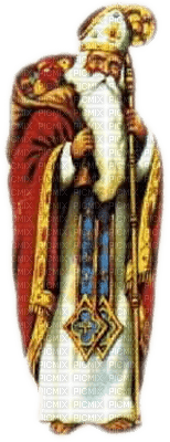 saint Nicolas   noël Christmas - darmowe png
