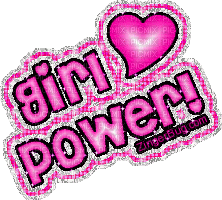 girl power - Бесплатный анимированный гифка