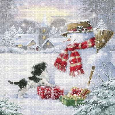 kikkapink background christmas winter animated - Δωρεάν κινούμενο GIF