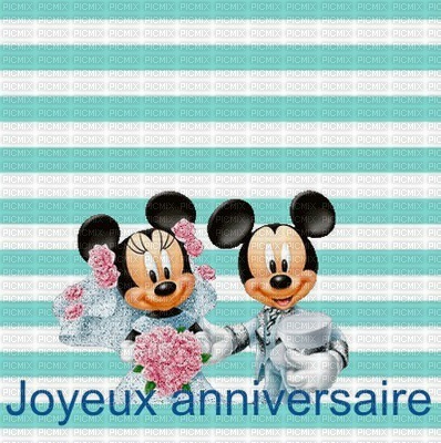 image encre color effet rayures  Minnie Mickey Disney edited by me - nemokama png