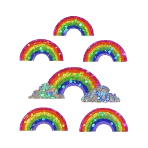 rainbows - nemokama png