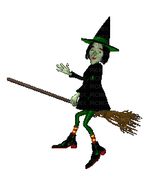 witch - GIF animé gratuit