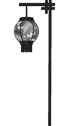 Asian Lantern.Black - darmowe png