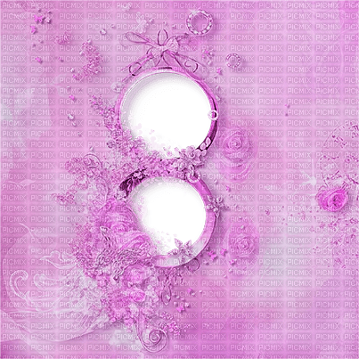 vintage frame dolceluna purple spring deco - png grátis