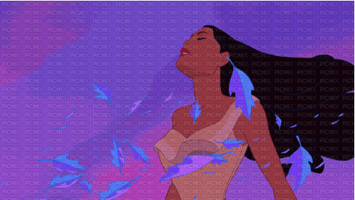 Pocahontas - GIF animado grátis
