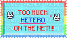 too much hetero on the net stamp - 免费动画 GIF