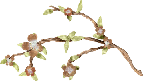dolceluna spring summer branch flowers - Free PNG