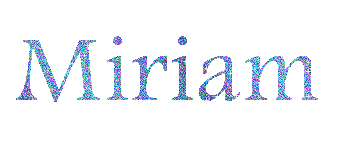 Kaz_Creations Names Miriam - Безплатен анимиран GIF