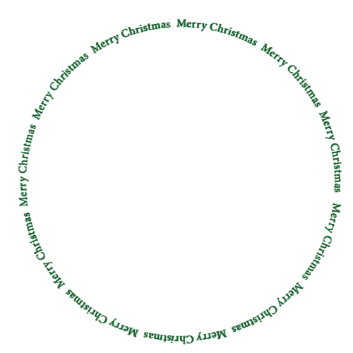 Merry Christmas.Frame.Text.Circle.Victoriabea - 無料png