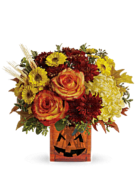 Kaz_Creations  Flowers Vase Plant Halloween Deco - PNG gratuit