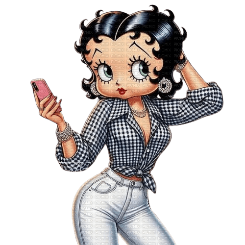 loly33 betty boop - Free PNG