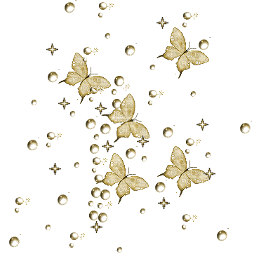 Butterfly gold - Безплатен анимиран GIF
