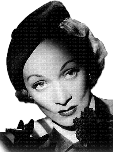 soave woman vintage Marlene Dietrich black white - фрее пнг