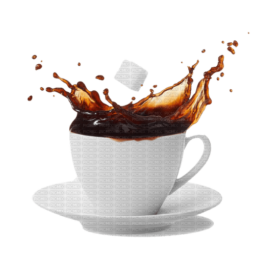 Coffee Splash - 免费PNG